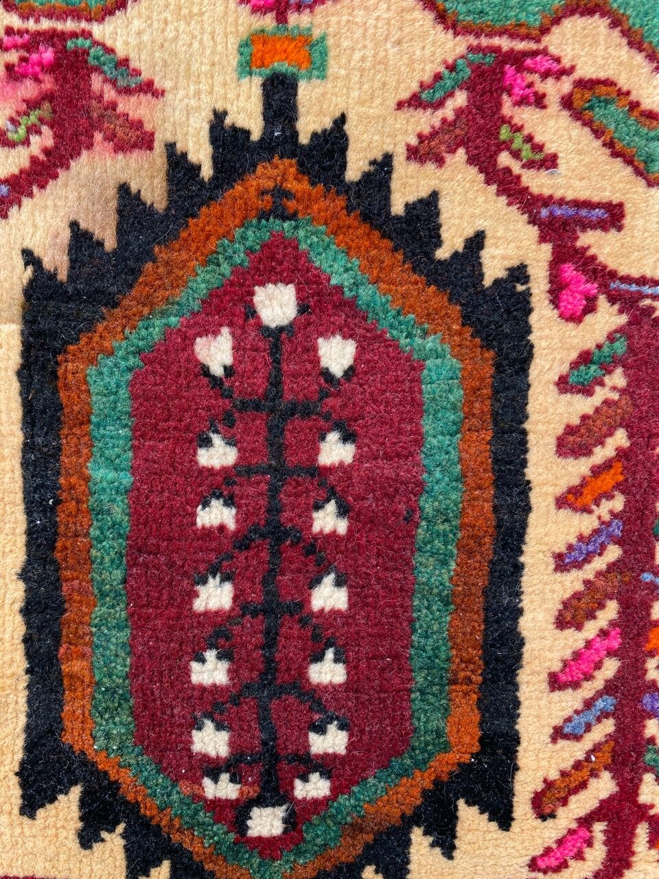 Vintage carpet belutch turkmen 106x188 cm