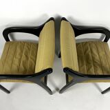 Mid-Century pair of Vivalda lounge chairs by Claudio Salocchi for Sormani. 1960s