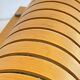 Vintage Ikea bent wood and steel wall light