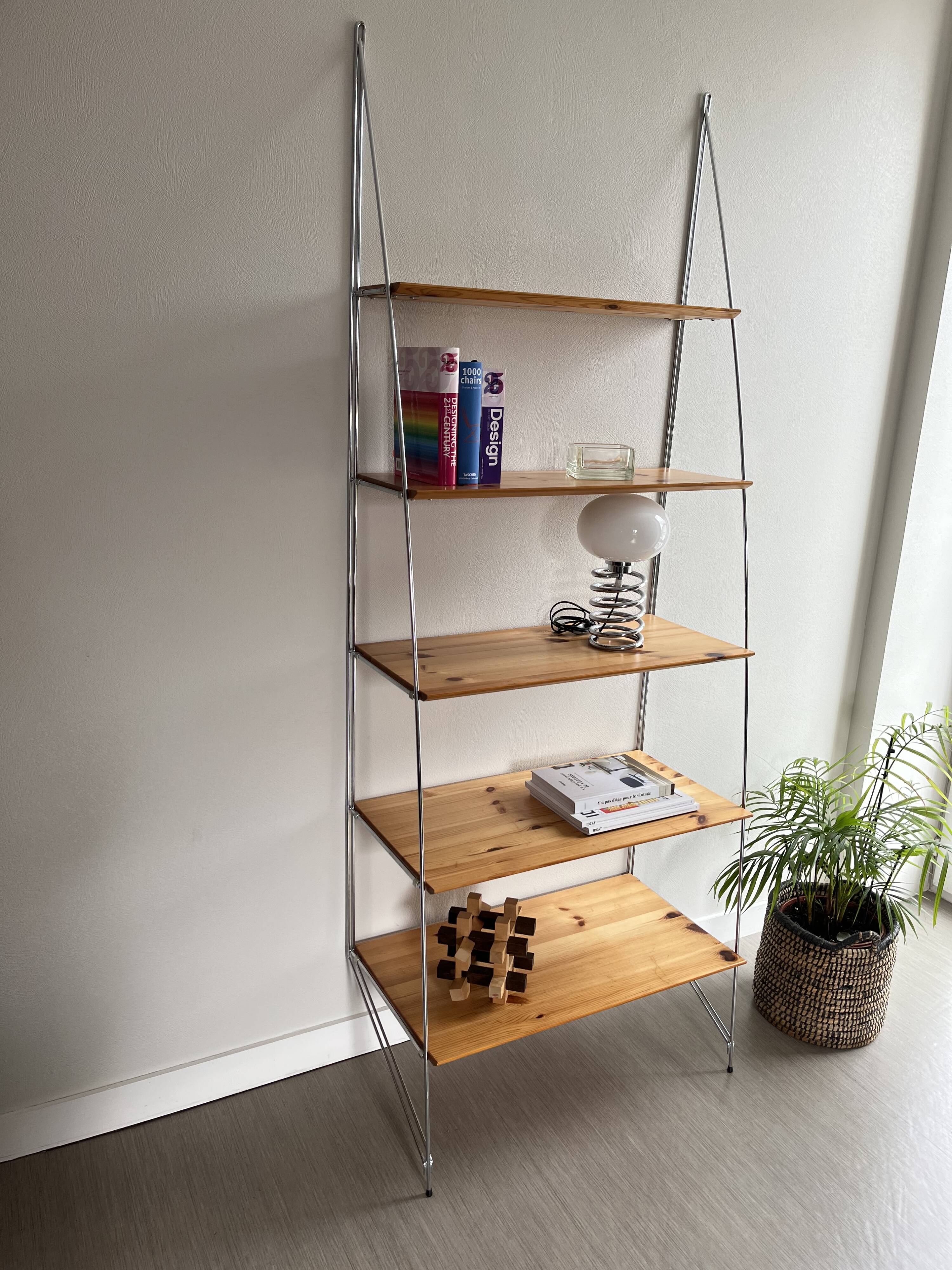 “Artist” wall shelf / bookcase by Tord Björklund for Ikéa vintage