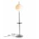 Bauhaus chrome floor lamp, 1930s, attributed to Slezák, Czechoslovakia