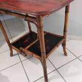 Table served Bamboo by Perret & Vibert late NINETEENTH