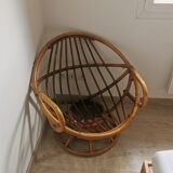 Chaise en rotin