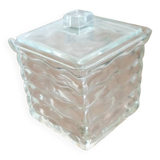Glass candy dish or sugar bowl