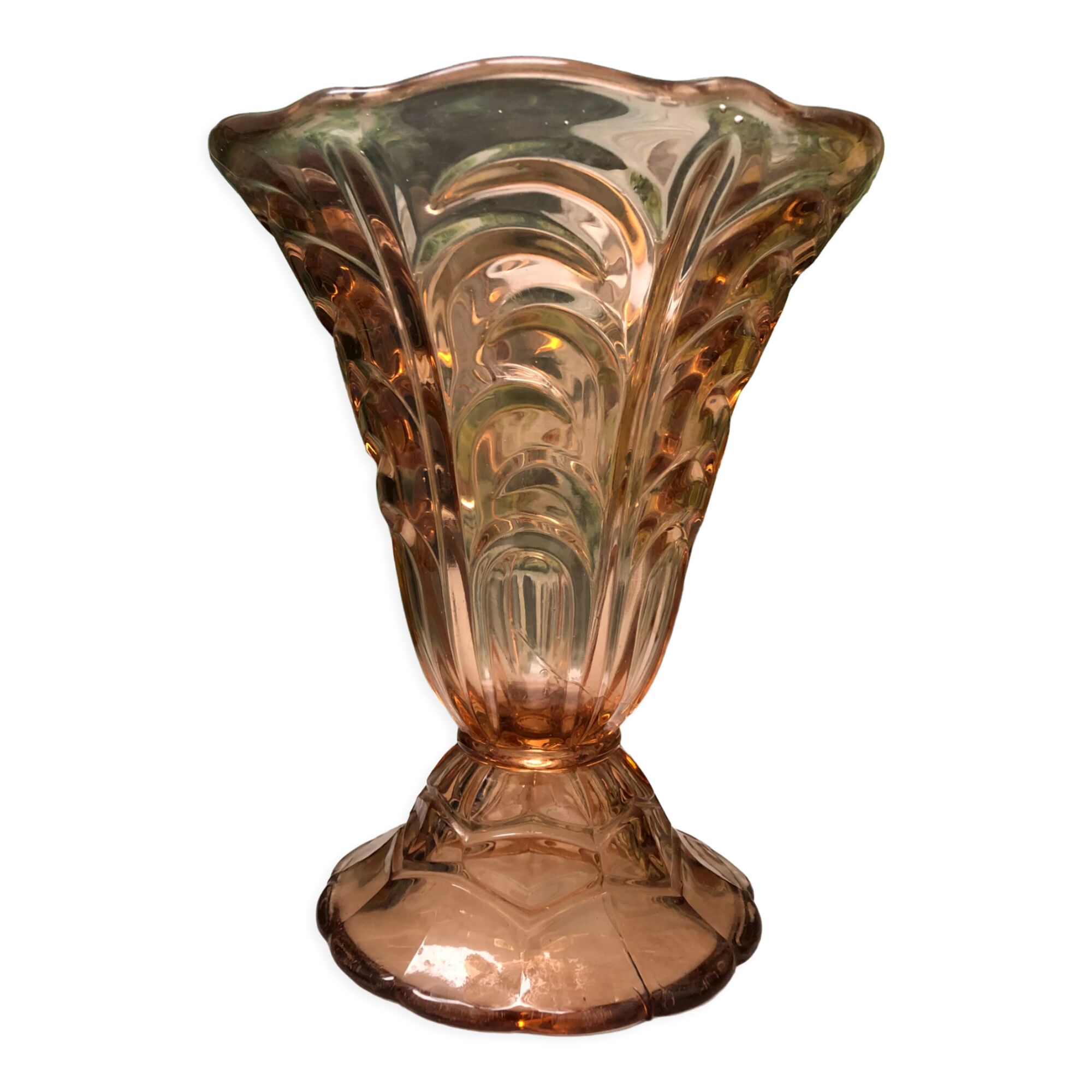 Rosaline-colored vase