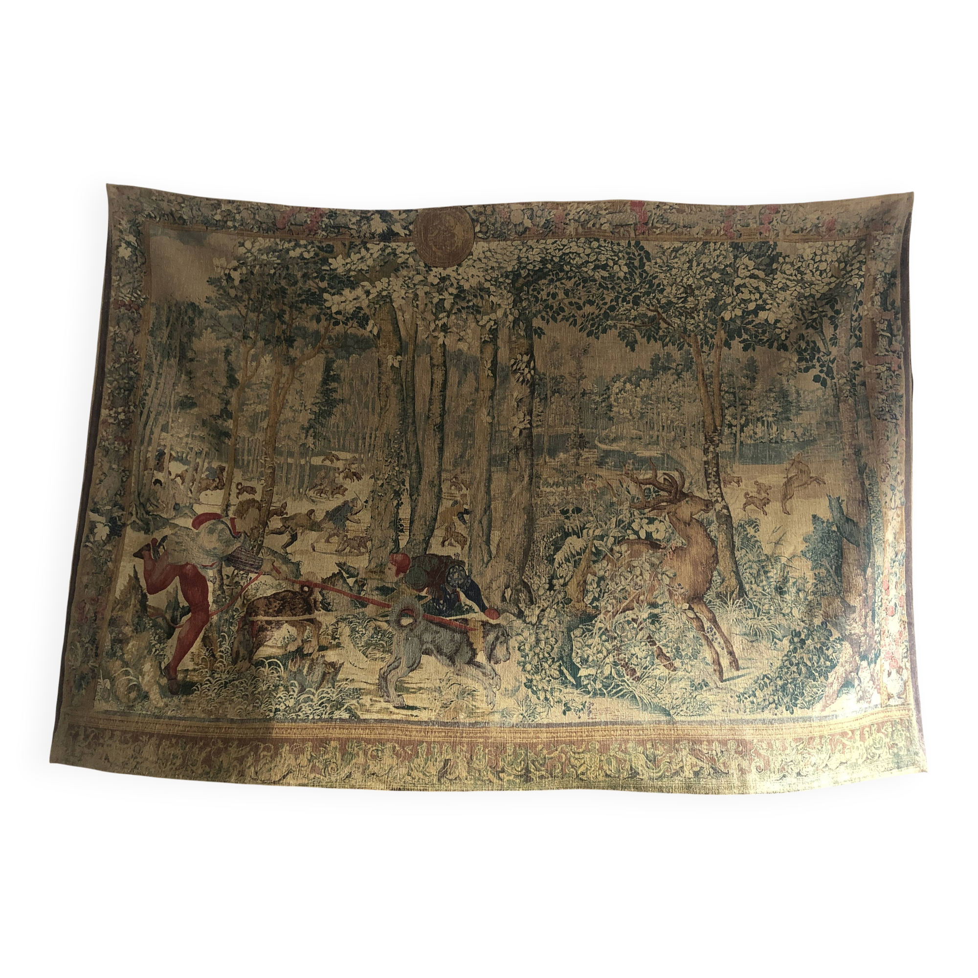 Wall tapestry from the early 16th century.