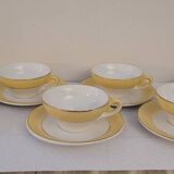 60's cups and saucers