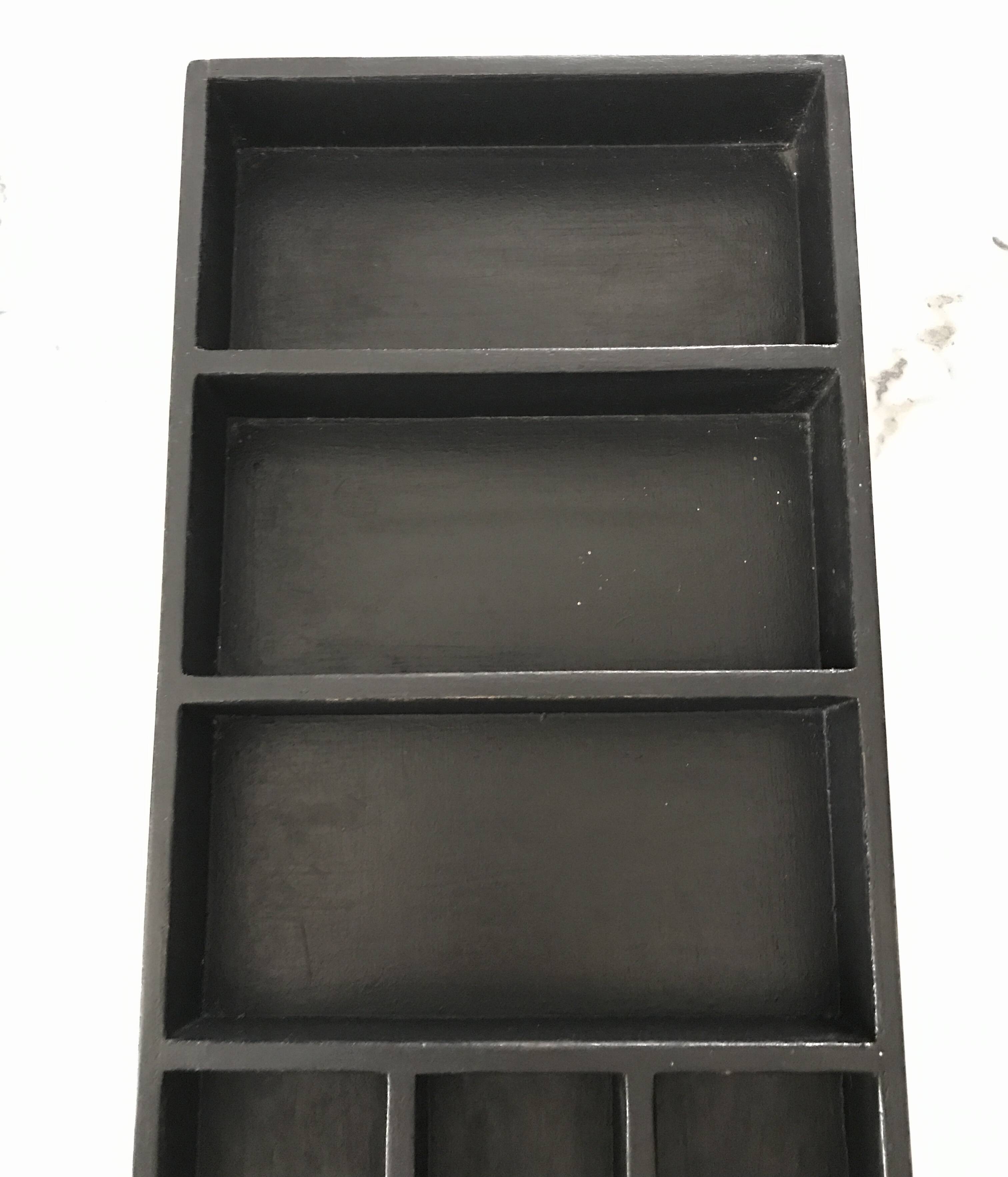 Small vintage wooden shelf