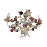Lustre en métal peint