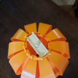 Orange 50s/60s lampshade