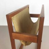 Teak magazine rack by Kai Kristiansen published by Sika Mobler 1960