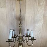 Brass chandelier 4 burners