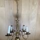 Lustre laiton 4 feux