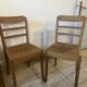 Set of 6 vintage wooden chairs — Monobloc licence assem