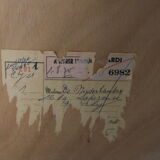 Mini plywood cloakroom 1950