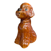 Vintage ceramic dog jug