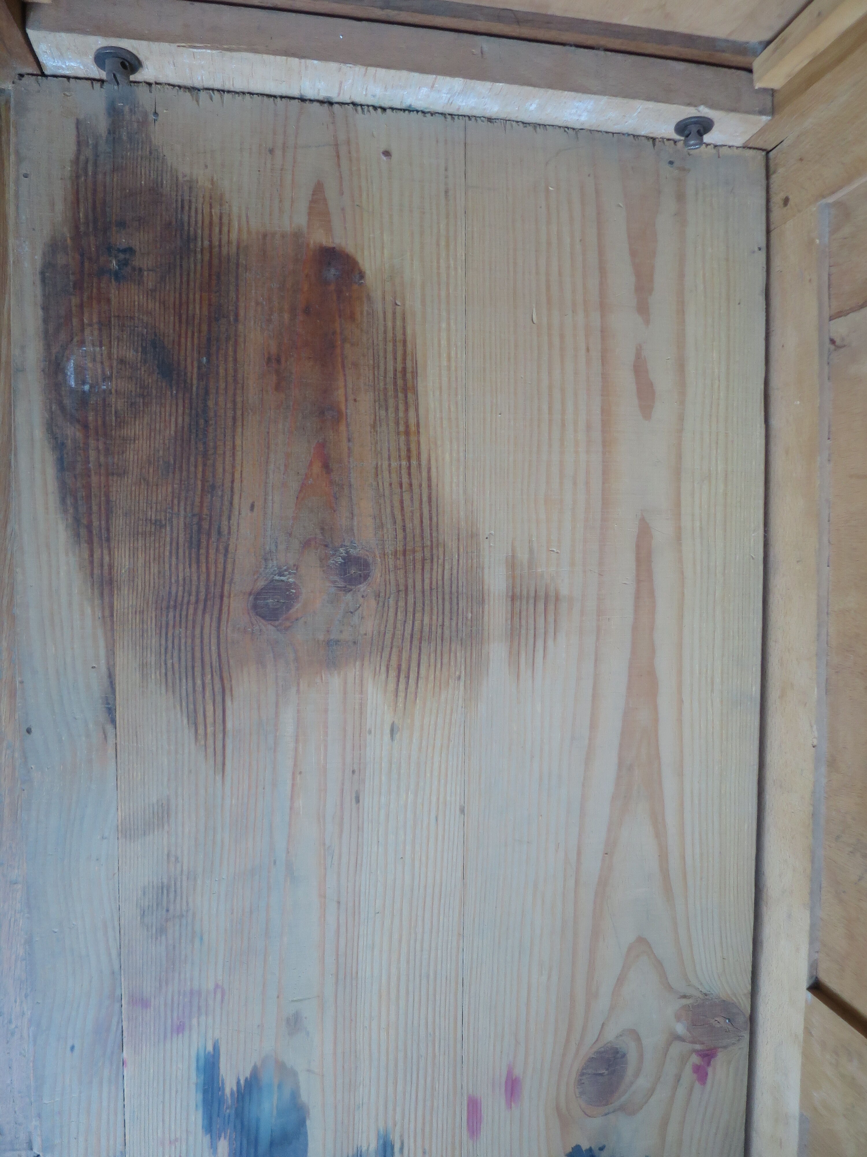 Parisian cabinet vintage solid oak