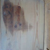 Parisian cabinet vintage solid oak