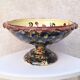 Glazed terracotta fruit bowl