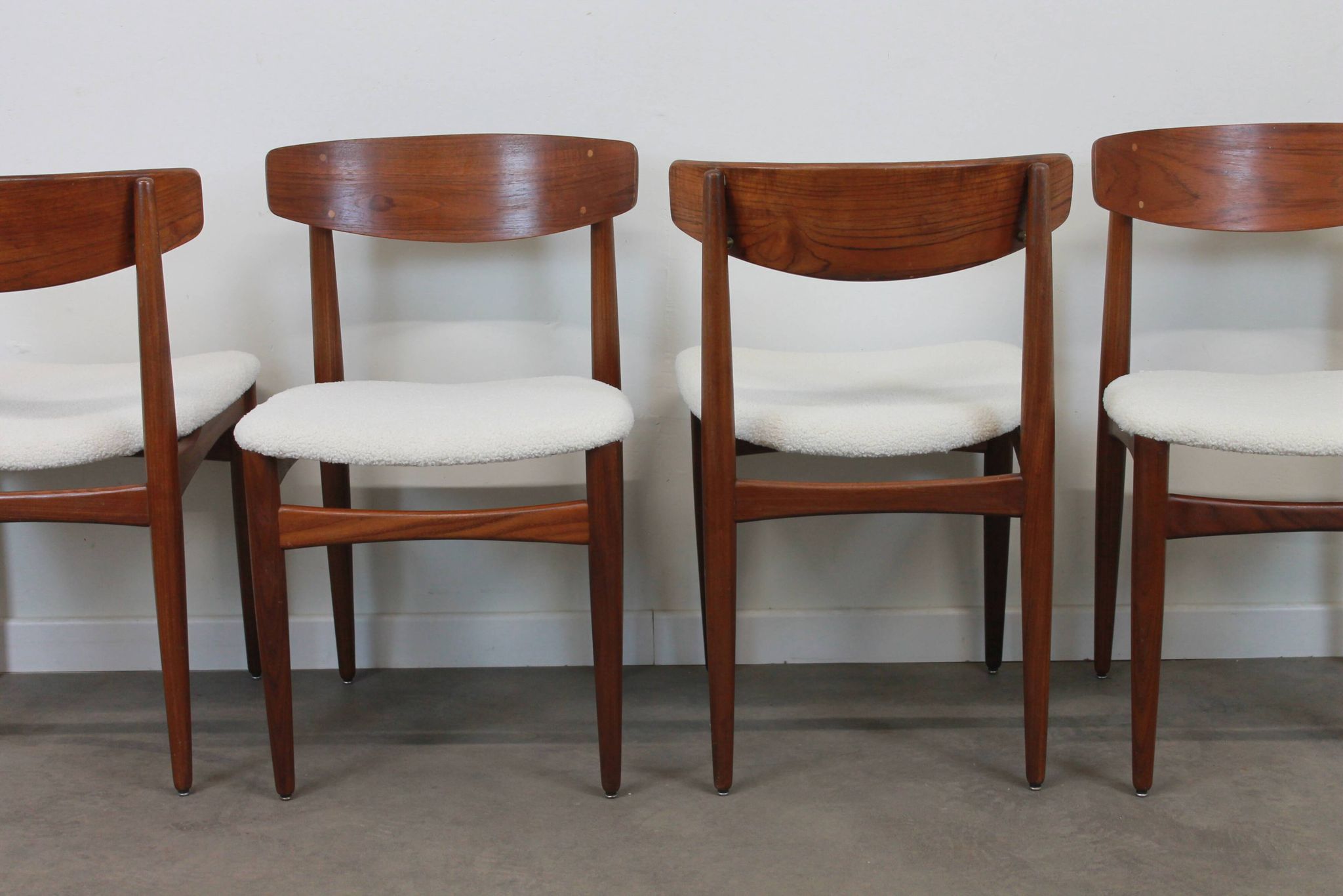Set de 4 chaises scandinaves