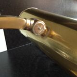 Old brass desk lamp