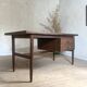 Bureau ministre en wengé vintage