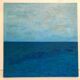 Blue horizon oil painting