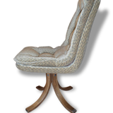 Set de 3 Fauteuils Design, années 1970