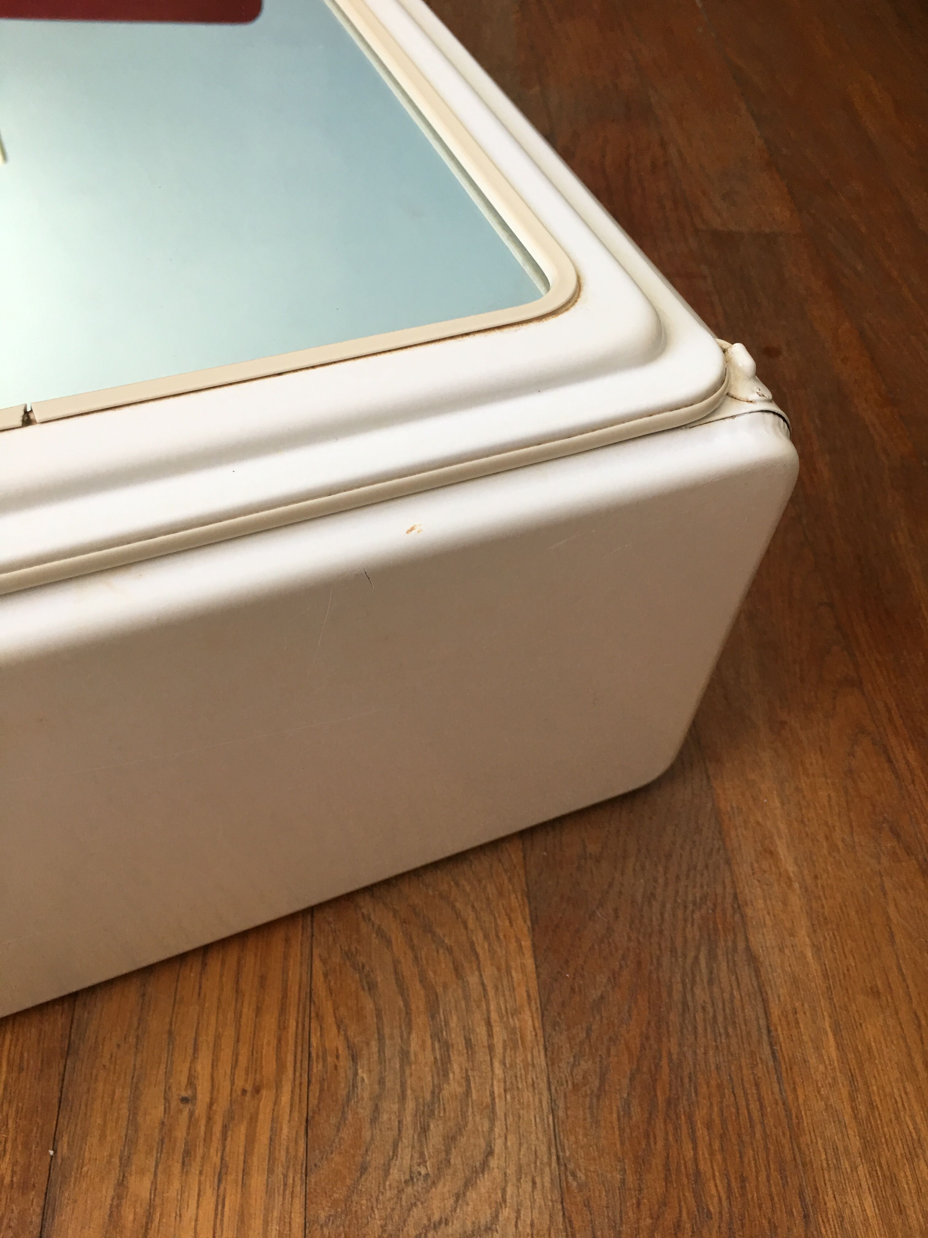 Vintage metal pharmacy cabinet