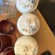 Old earthenware pharmacy pots