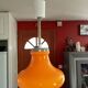 VINTAGE SUSPENSION MONTE ET DESCENDS / ORANGE GLOBE / 70s/80s