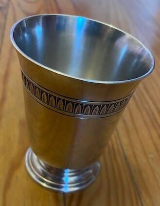 Christofle silver cup