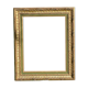 Frame carved wood and gilded stucco