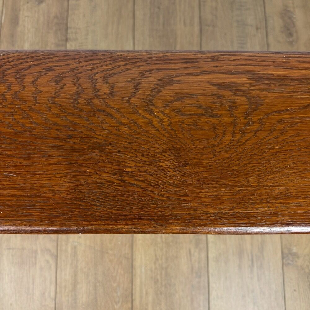 Handcrafted oak bench