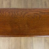 Handcrafted oak bench