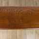 Handcrafted bench in solid oak