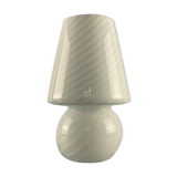 Murano glass mushroom lamp, Swirl, 1970