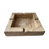 Travertine ashtray from the 70s