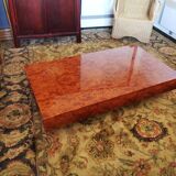 Gold magnifying glass coffee table 70