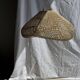 Suspension or rattan lampshade in the shape of a cloud or flattened bubble D60 H35