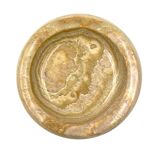 Green onyx ashtray / catchall, Italy, 1970s