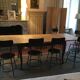 Old dining table with extensions