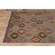 1970s Vintage Turkish Oushak Handmade Colorful Runner Rug 145x243