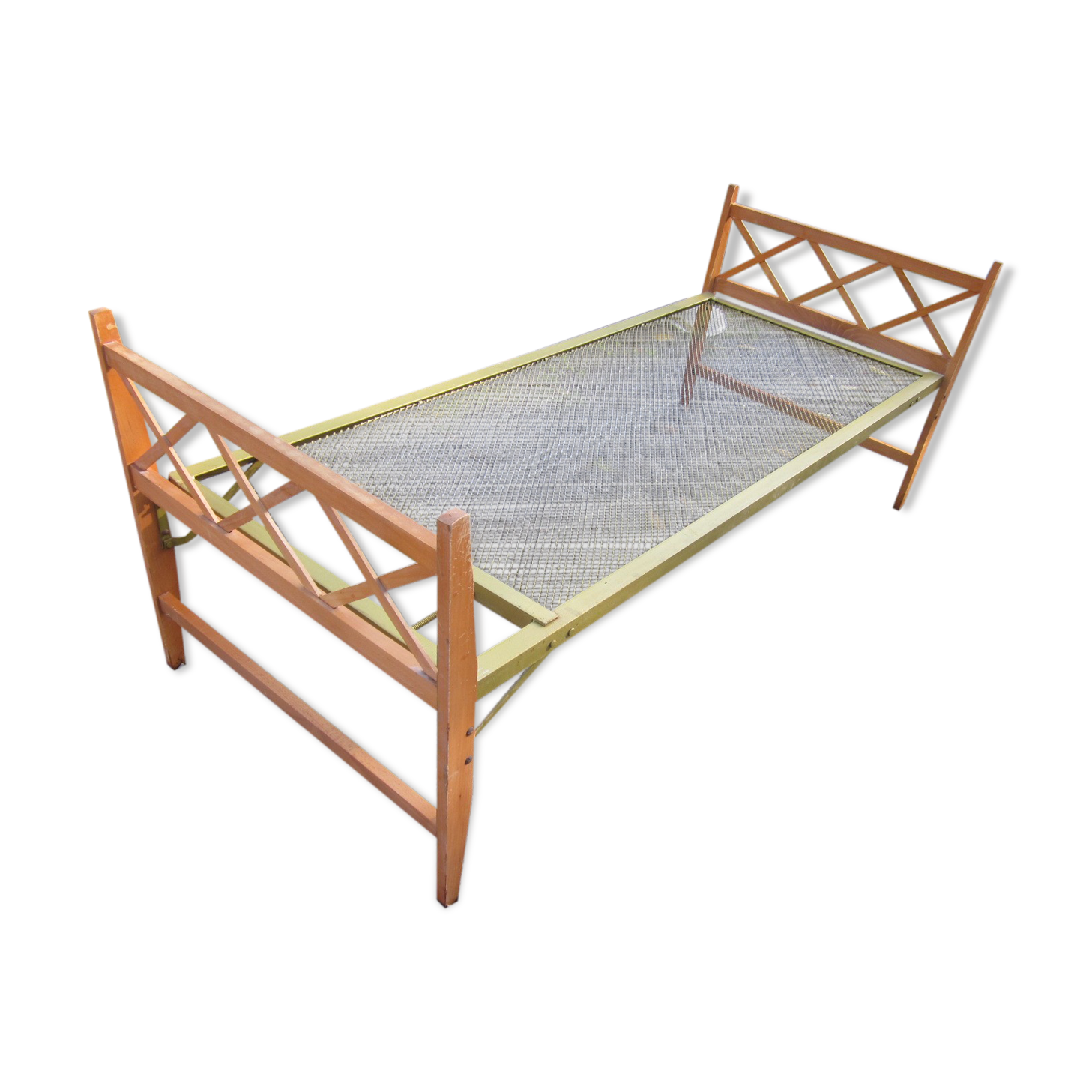 Vintage folding bed