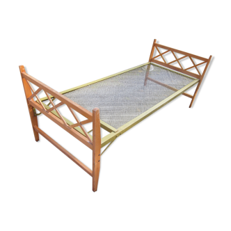 Vintage folding bed