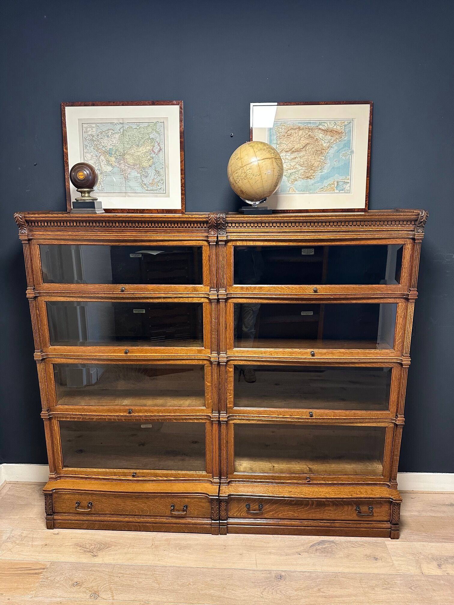Original stackable Globe Wernicke Bookcase