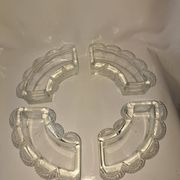 Lalique France centrepiece. Festons model.