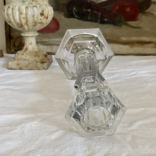 Bougeoir en cristal