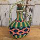 Vintage scoubidou bottle