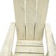 Pair of antique painted wooden garden chairs